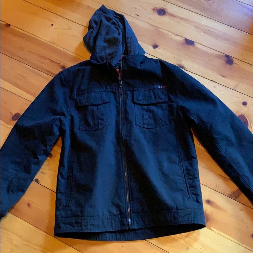 Medium Fox jacket black